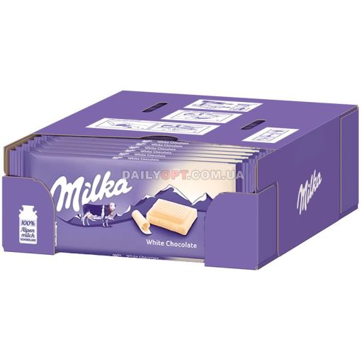 Шоколад Milka White белый 100 г