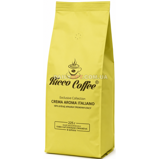 Кофе молотый Ricco Coffee Crema Aroma 225 г