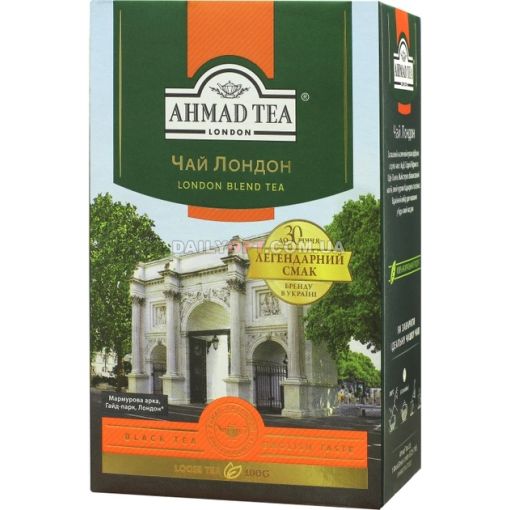 Чай листовой черный AHMAD Лондон 100 г