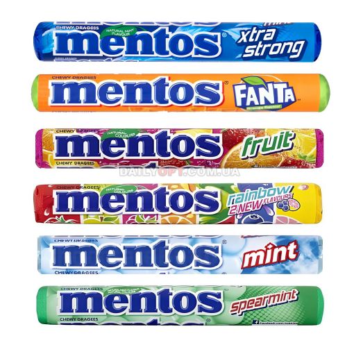 Жувальне драже Mentos 12 х 37.5 г