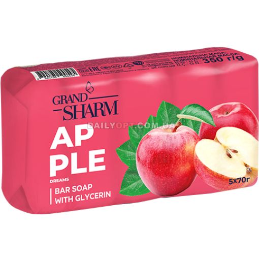 Мыло туалетное Grand Шарм 5 x 70 г Ассорти