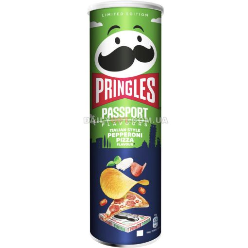 Чипси Pringles Passport Peperoni Pizza 165г