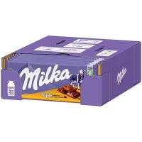 Шоколад Milka Triple Caramel тройная карамель 90 г