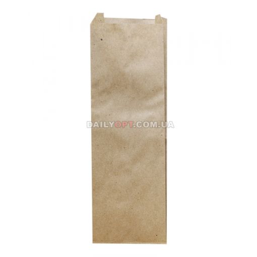 Пакет паперовий крафт Саше 100 x 230 x 40 мм