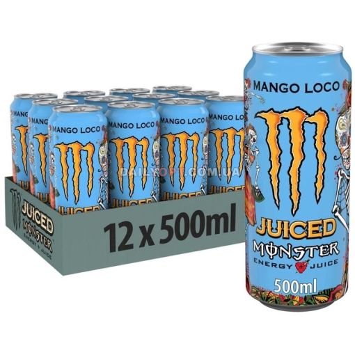 Напій енергетичний Monster Energy Mango Loco 500 мл