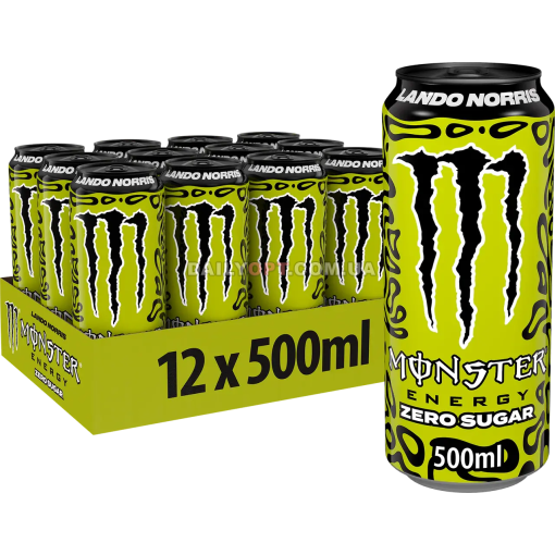 Энергичный напиток Monster Energy Lando Norris Zero Sugar 500 мл