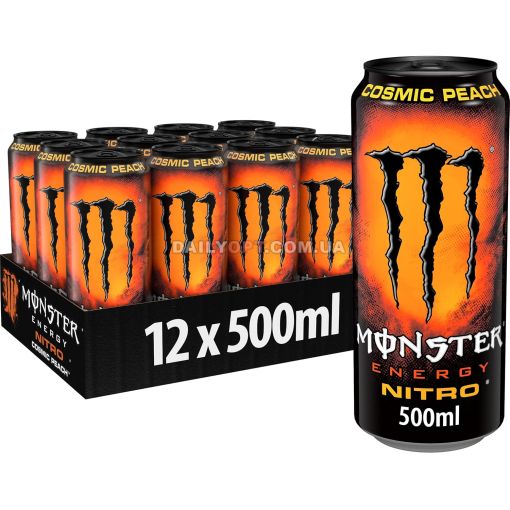 Напій енергетичний Monster Energy Nitro Cosmic Peach 500 мл