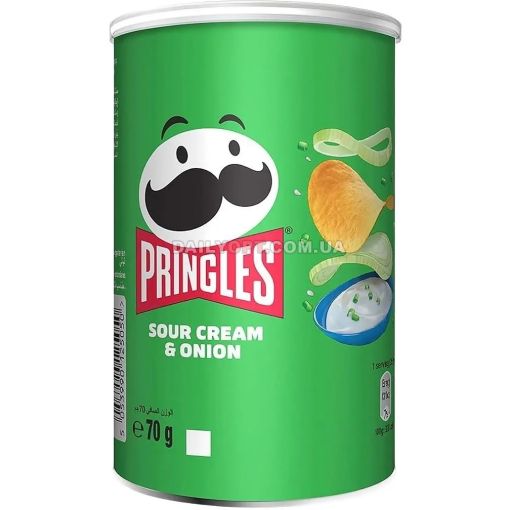 Чипси Pringles mini Sour Cream & Onion 70г