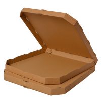 Коробка для піци 41х41х4см бура