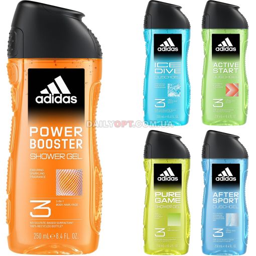 Гель для душа 3в1 Adidas 400мл