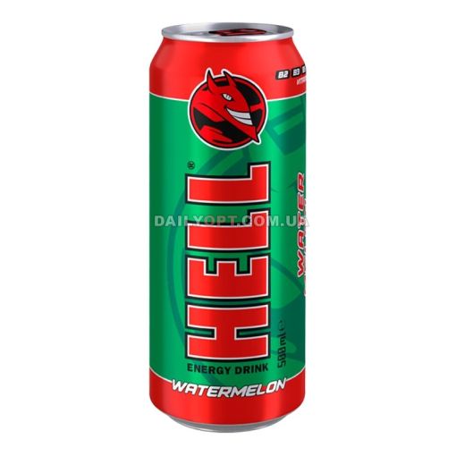 Напиток энергетический HELL Strong Watermelon 500 мл