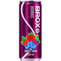 Напиток энергетический BROX BERRIES 250мл