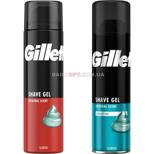 Гель для бритья Gellette Original Scent 200 мл