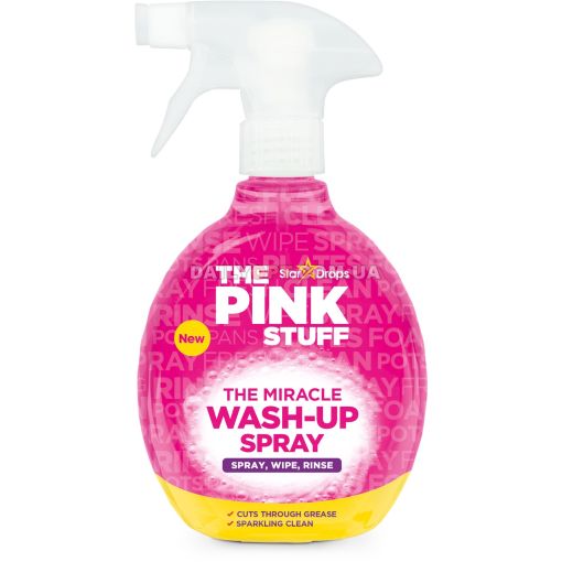 Засіб видалення жиру The Pink Stuff Wash-Up Spray 500мл
