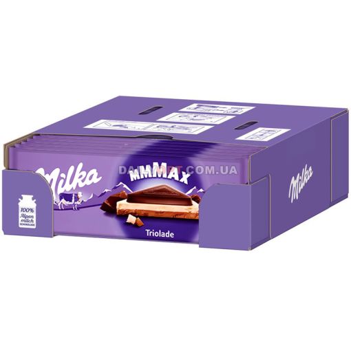 Шоколад Milka Triolade тройной шоколад 280 г