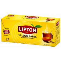 Чай в пакетиках LIPTON Чай INTENSE 25 x 3.6 г