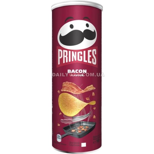 Чипси Pringles Bacon Бекон 165 г