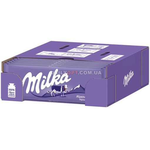 Шоколад Milka Alpin Milk молочний 270 г