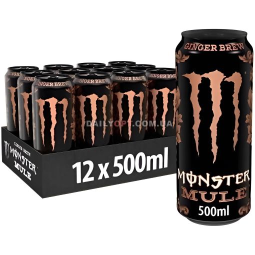 Напиток энергетический Monster Energy Mule Ginger Brew 500 мл