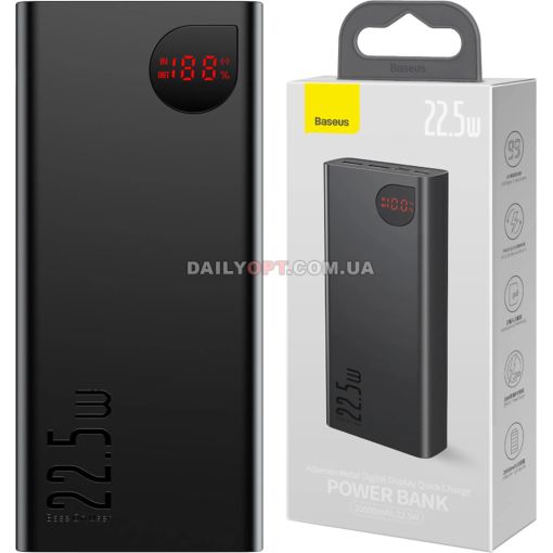 Повербанк Baseus Adaman 20000mAh 22.5W PD+QC3.0