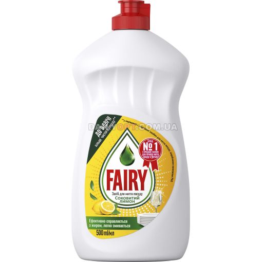 Засіб для миття посуду FAIRY 500 мл лимон