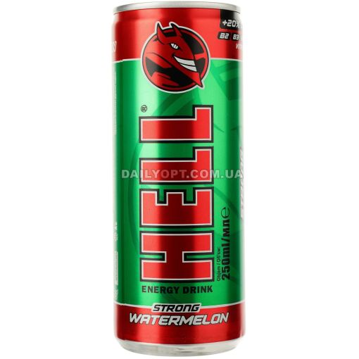Напиток энергетический HELL Strong Watermelon 250 мл
