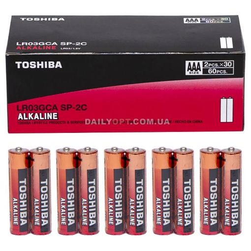 Батарейка Toshiba Alkaline LR03