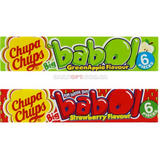 Жувальна гумка Chupa Chups Big Babol 20 х 27.6 г