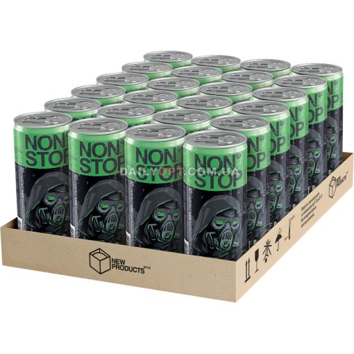 Напій енергетичний Non Stop STALKER Green 250мл