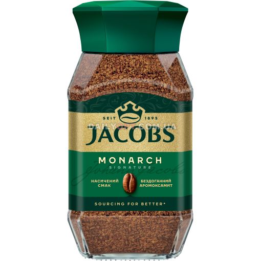 Кава Розчинна Jacobs Monarch 190г банка