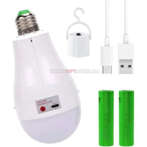 Акумуляторна лампочка FA-E3920 Pro 20W E27 Біла