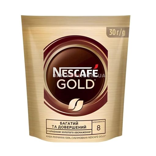 Кофе растворимый Nescafe Gold 30 г