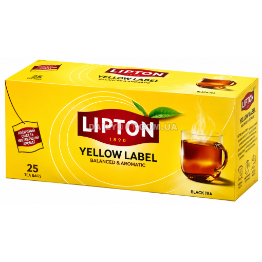 Чай в пакетиках LIPTON Чай INTENSE 25 x 3.6 г