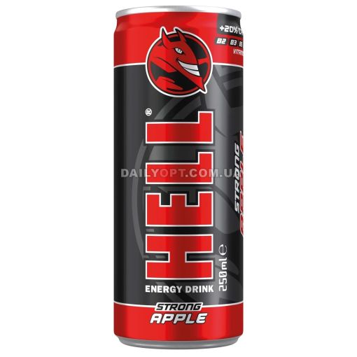 Напій енергетичний HELL Strong Apple 500 мл