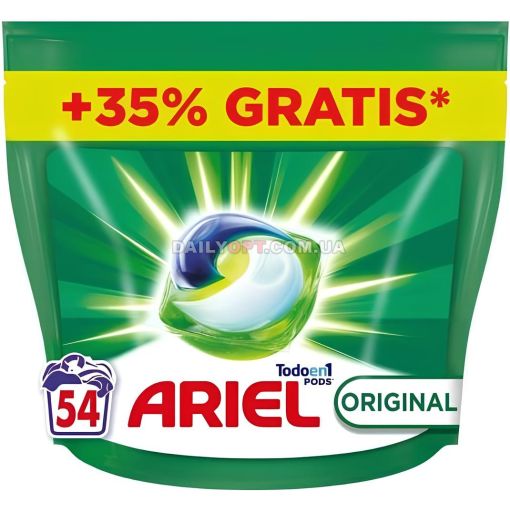 Капсулы для стирки Ariel Pods Color 54 шт