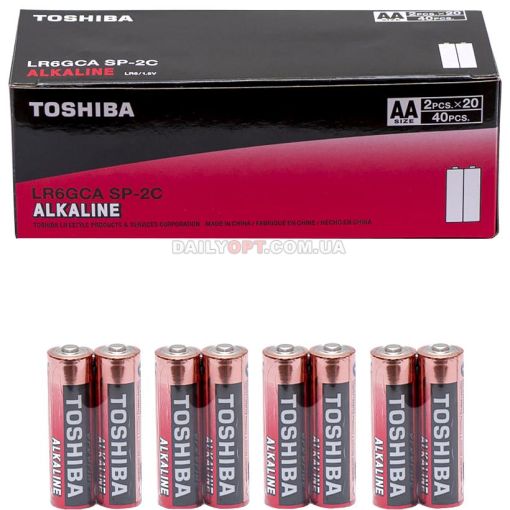 Батарейка Toshiba Alkaline LR6