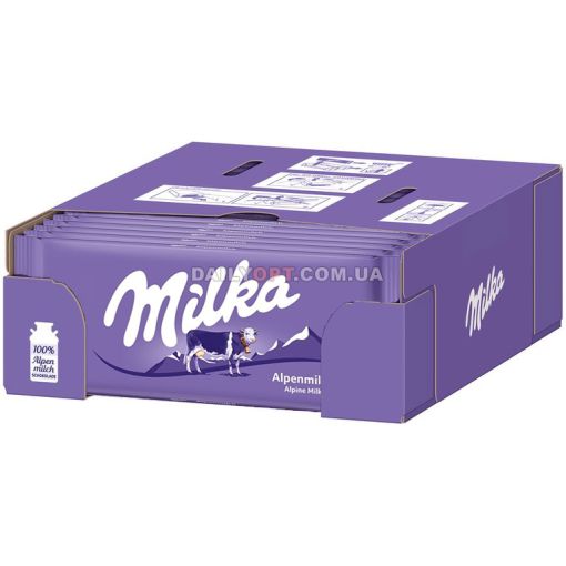 Шоколад Milka Alpine Milk молочний 100 г