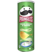 Чипси Pringles Sour Cream & Onion Сметана-цибуля 165 г
