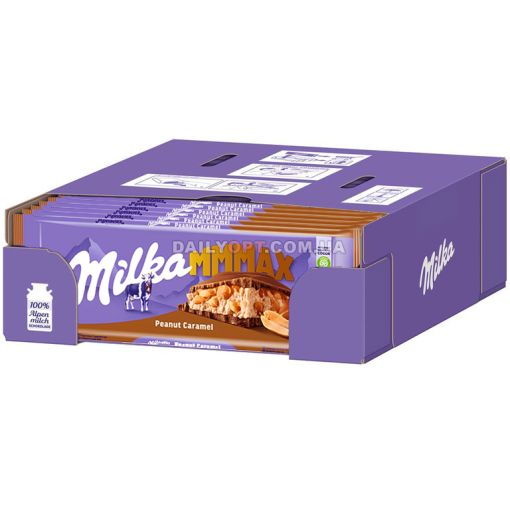 Шоколад Milka Peanut Caramel арахис карамель 276 г