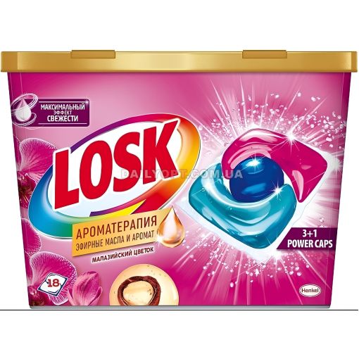 Капсулы для стирки Losk 18 шт