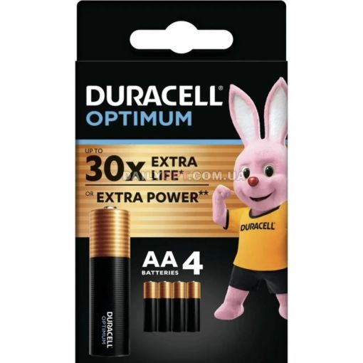 Батарейка Duracell Optimum AA LR6