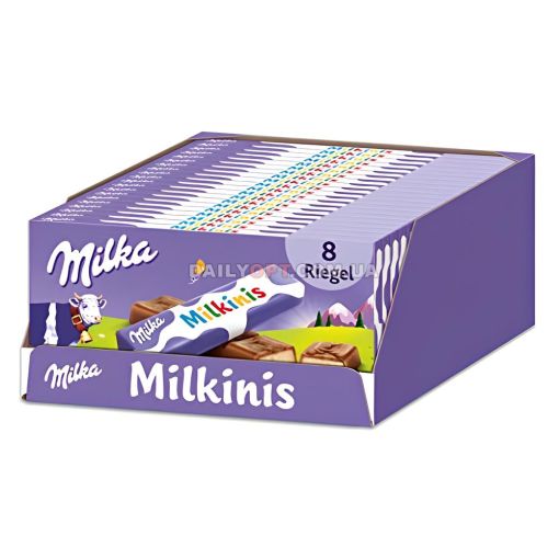 Набір шоколаду Milka Milkinis із молоком 87.5 г