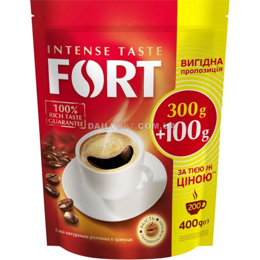 Кофе растворимый FORT 400 г