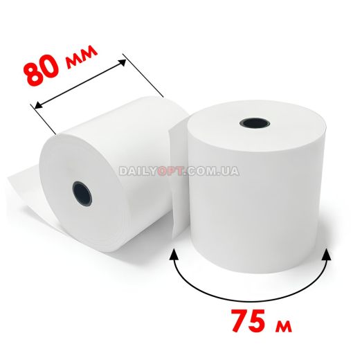 Касова термострічка 80мм x 12мм 75 м
