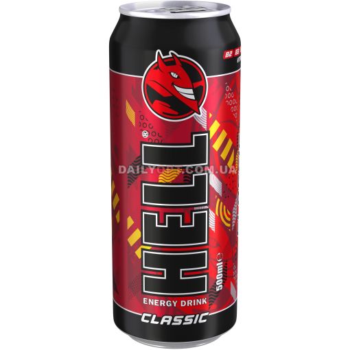 Напій енергетичний HELL Classic 500 мл