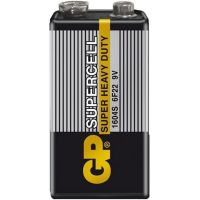 Батарейки GP Supercell 6F22 Крона 10 шт
