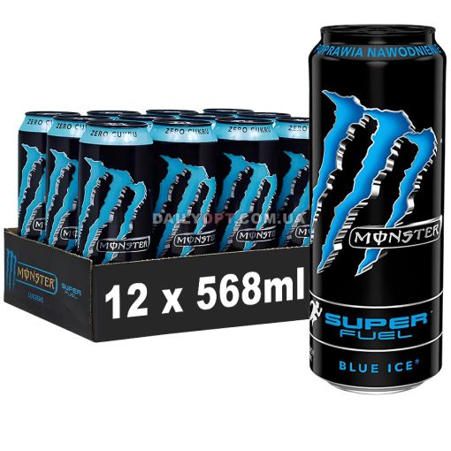 Напиток энергетический Monster Energy Super Fuel Blue Ice 568 мл