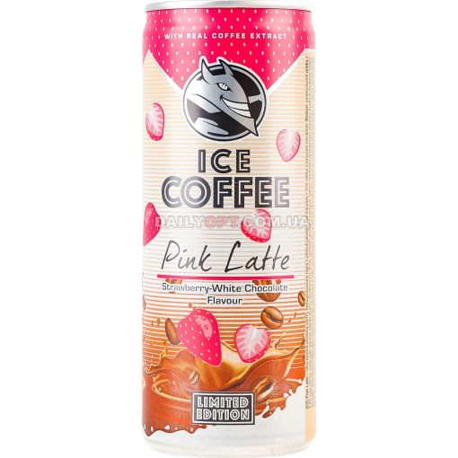 Кавовий напій HELL Energy Coffee PINK LATTE 250 мл
