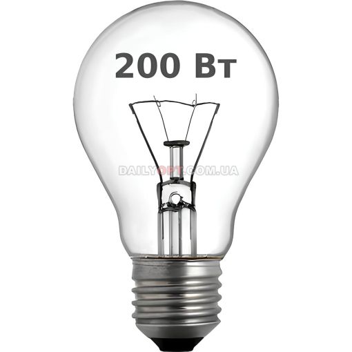 Лампа розжарювання 200 Вт E27