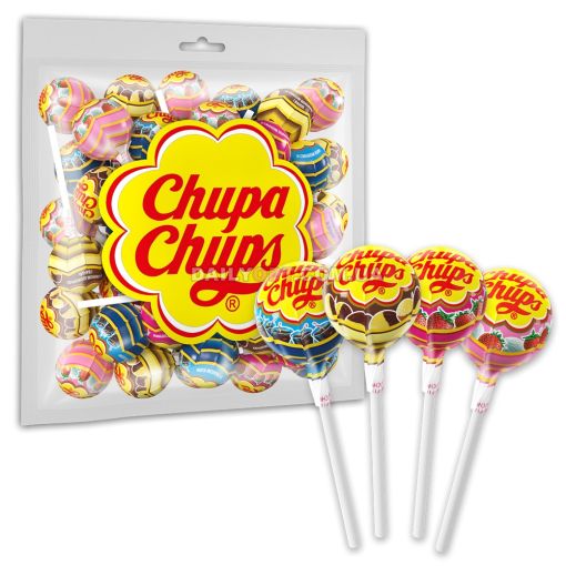 Льодяник на паличці Chupa Chups BEST середній 50 х 11 г